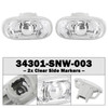 2006-2011 Honda Civic FD2 2x Clear Side Markers 34301-SNW-003 Generic