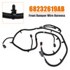 2014-2024 Ram 1500 Front Bumper Wire Harness with Park Sensors Generic
