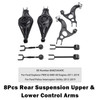 2013-2019 Ford Police Interceptor Utility 8Pcs Rear Suspension Upper & Lower Control Arms Generic
