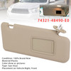 2008-2013 Toyota Highlander Beige Right Side Sun Visor 74321-48490-E0