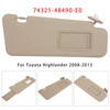 2008-2013 Toyota Highlander Beige Right Side Sun Visor 74321-48490-E0