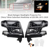 2015-2020 Chevy Tahoe Suburban Halogen Headlights Projector Black Generic