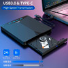 7 IN 1 BD Burner External Drive 4K Blue Ray Burner BD-RW BD DVD RW Disc Writer