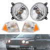 2007-2010 Jeep Patriot 4PCS Left+Right Headlights+Corner Lamp Kit Generic