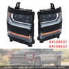 2016-2019 Chevy Silverado 1500 Left+Right HID Xenon Projector Headlight 84388631 84388632 Generic