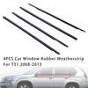 2008-2013 T31 4PCS Car Window Rubber Weatherstrip 80820-1DA0A Generic