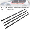 2008-2013 T31 4PCS Car Window Rubber Weatherstrip 80820-1DA0A Generic