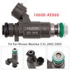 2002-2004 Infiniti I35 3,5 L V6 1Pcs Fuel Injector 16600-AE060 Generic