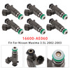 2002-2004 Infiniti I35 3,5 L V6 6Pcs Fuel Injector 16600-AE060 Generic