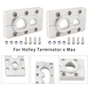 2 Pack Aluminum Fire Wall Pass Through Raw Bracket For Holley Terminator x Max