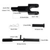 A20-6013 Rev A Tow Hooks with Pins A65-6008 Tow Pin A65-600 for Peterbilt