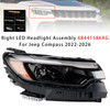 2022-2026 Jeep Compass Right LED Headlight Assembly 68441586AG Generic