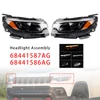 2022-2026 Jeep Compass Left+Right LED Headlight Assembly 68441587AG 68441586AG Generic