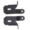 2018-2019 Jeep Wrangler JL 2 Pack 7318 A-Pillar Black Light Mount Brackets Generic