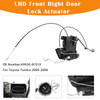 2000-2006 Toyota Tundra Front Front Right Passenger Side Door Lock Actuator Assembly 69030-0C010 Generic