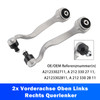 2x Front Axle Upper Control Arms (Left & Right) for Mercedes E-Class W212 2009-2017