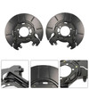 2001-2010 Chrysler Voyager 2PCS Rear Disc Brake Dust Shield Set 05073641AA Generic