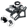2025-2026 Yamaha MT-07 License Plate Holder Frame Bracket Black Generic