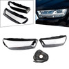 2016-2019 Audi Q7 Pair Car Headlight Lens Cover LH+RH Lampshade Shell+Glue Generic