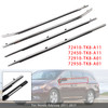 4PCS Weatherstrips Seal 72410-TK8-A11 Door Belt Molding For Honda Odyssey 2011-2017