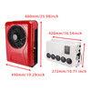 DC 24V RV Air Conditioner 13000btu Truck Split AC For Camping Vehicles Trucks RVs Trailers Red