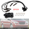 1x Ignition Coil + 6x Spark Plugs +6x  Wire Pack UF434 For Chevrolet GMC Pontiac Saturn
