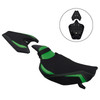 2014-2025 Kawasaki Z1000 Front & Rear Seat Driver Cushion Green Generic
