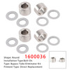 2Pack 1600036 Bypass Tube Eliminator Kit Aluminum Shunts And Sealing Washers Bypass Tube Eliminator Kit