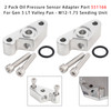 2 Pack Oil Pressure Sensor Adapter Port 551166 For Gen 5 Lt Valley Pan-M12-1.75 Sending Unit