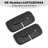2011-2018 Jeep Wrangler Unlimited 2x Rear Black Seat Belt Bezel 1AP31DX9AA Generic