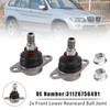 2000-2006 BMW X5 E53 2x Front Lower Rearward Ball Joint 31126756491 Generic