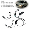 2004 TOYOTA HIGHLANDER 4×ABS Wheel Speed Sensor Front Rear Left Right Generic