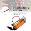 2014-2023 Front Fender Tip LED Lens Fit For Electra Glide Ultra Limited Low