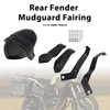 BMW F800GS Rear Fender Mudguard Fairing Black Generic