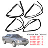 1990-1994 Nissan Sunny Sentra Tsuru B13 4PCS Glass Run Channel Seal Generic