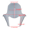 2025- YAMAHA Tenere 700 T700S Windshield WindScreen Fairing Gray Generic