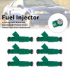 1999-2004 Jeep Cherokee Grand Cherokee Wrangler Liberty 6Pcs Fuel Injector 0280155789 Generic