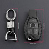 Mercedes-Benz Leather Silicone Car Key Case Cover With Buckle Generic