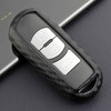 2016-2019 Mazda MX-5 Leather Silicone Car Key Case Cover With Buckle Generic