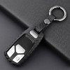 Leather Silicone Car Key Case Cover With Buckle For Audi A4 Q5