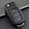 2006-2019 Volkswagen Leather Silicone Car Key Case Cover With Buckle Generic
