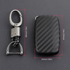 2012-2019 Range Rover Leather Silicone Car Key Case Cover With Buckle Generic