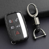 2012-2019 Land Rover Discovery Leather Silicone Car Key Case Cover With Buckle Generic
