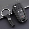 2010-2019 Chevrolet Trax Cruze Leather Silicone Car Key Case Cover With Buckle Generic