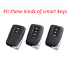 2013-2019 Lexus Leather Silicone Car Key Case Cover With Buckle Generic