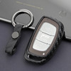 2015-2019 Hyundai Sonata Tucson Elantra Leather Silicone Car Key Case Cover With Buckle Generic