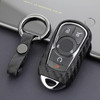 2017-2019 Buick Enclave LaCrosse Regal Leather Silicone Car Key Case Cover With Buckle Generic