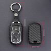 2017-2019 Buick Enclave LaCrosse Regal Leather Silicone Car Key Case Cover With Buckle Generic