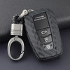 2016- Toyota Camry Prius RAV4 Avalon Corolla Leather Silicone Car Key Case Cover With Buckle Generic