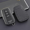 2016- Toyota Camry Prius RAV4 Avalon Corolla Leather Silicone Car Key Case Cover With Buckle Generic